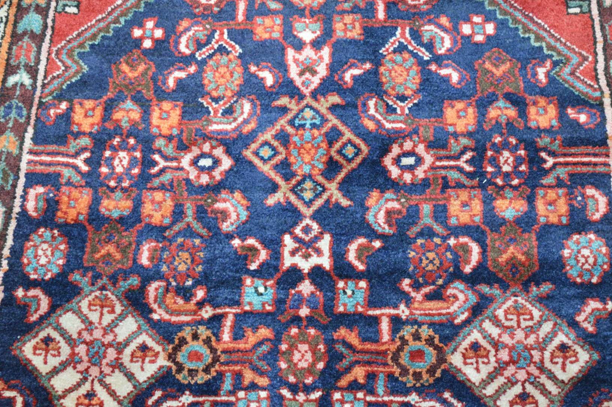 4' 0" x 12' 4" Persian Hamadan Runner image 6