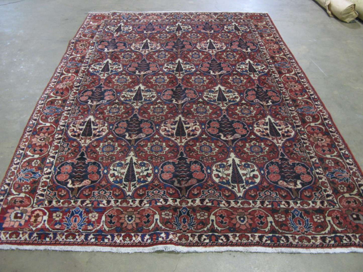 7' 0" x 10' 4" Persian Bakhtiari Rug image 1