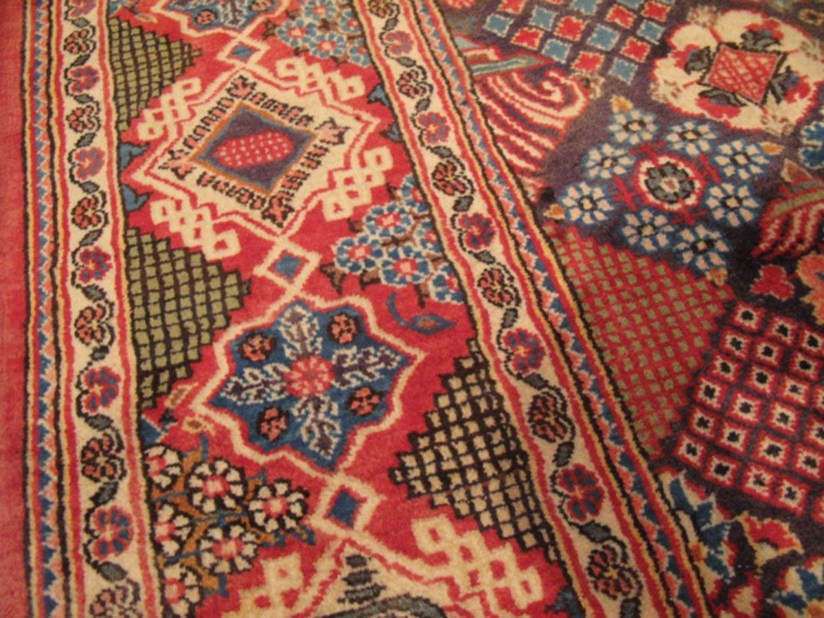 4' 1" x 7' 1" Persian Kashan Rug image 10