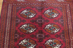 3' 3" x 4' 7" Vintage Turkeman Rug image 6
