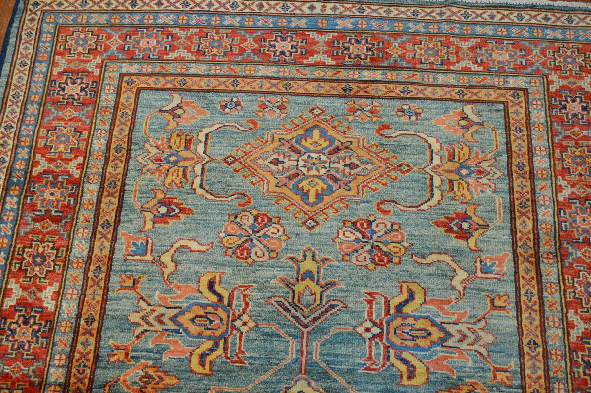 4' 0" x 6' 1" Pakistan Kazak Rug image 2