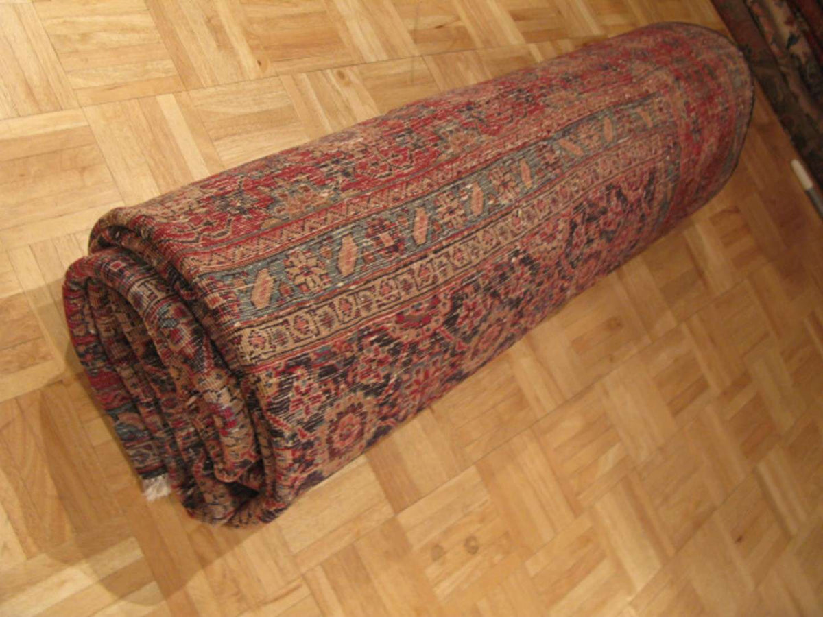 8' 1" x 10' 9" Persian Varamin Rug image 11
