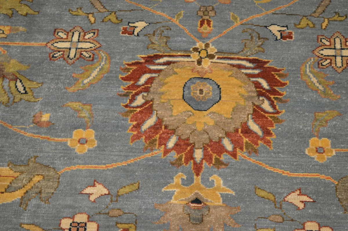 9' 1" x 11' 8" India Mahal Rug image 6
