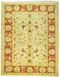 7' 0" x 9' 6" Persian Sultanabad Rug image 1