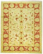 7' 0" x 9' 6" Persian Sultanabad Rug image 1
