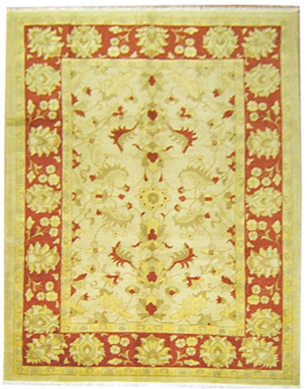 7' 0" x 9' 6" Persian Sultanabad Rug image 1