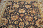 7' 9" x 8' 1" India Sultanabad Square Rug image 3