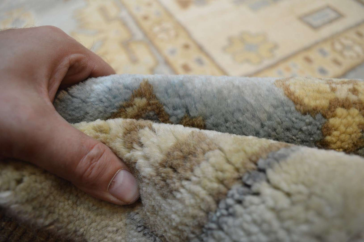 9' 2" x 12' 1" India Oushak Rug image 11