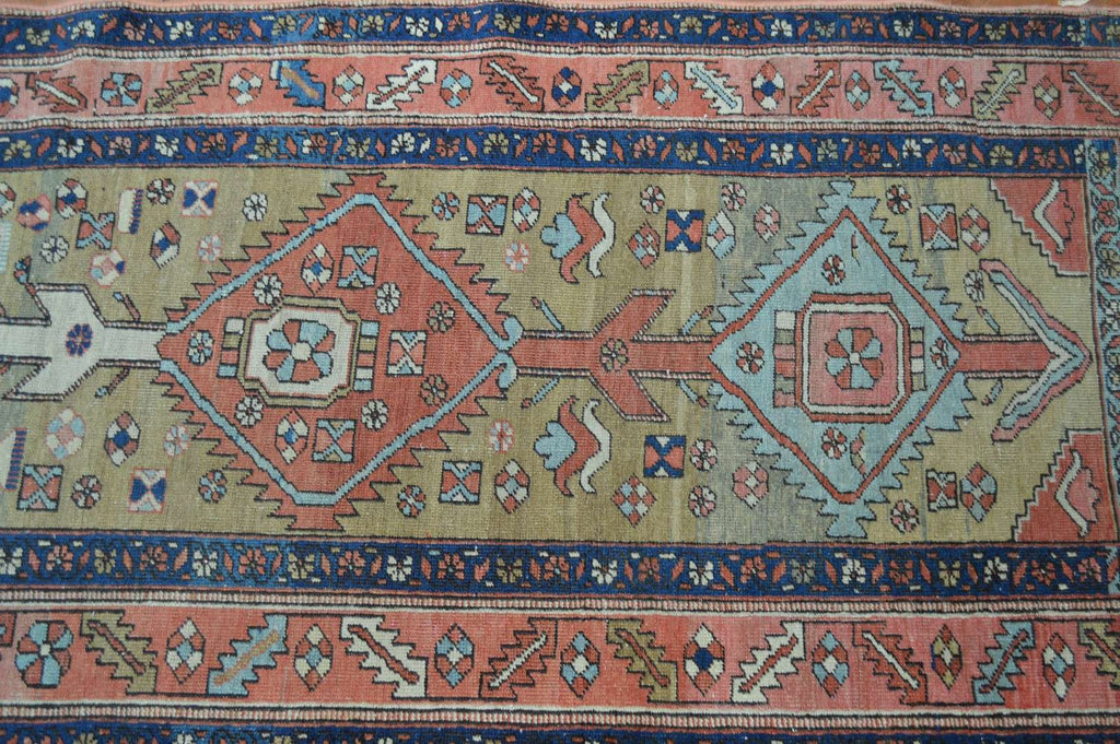 3' 3" x 12' 9" Persian Serapi Runner image 7