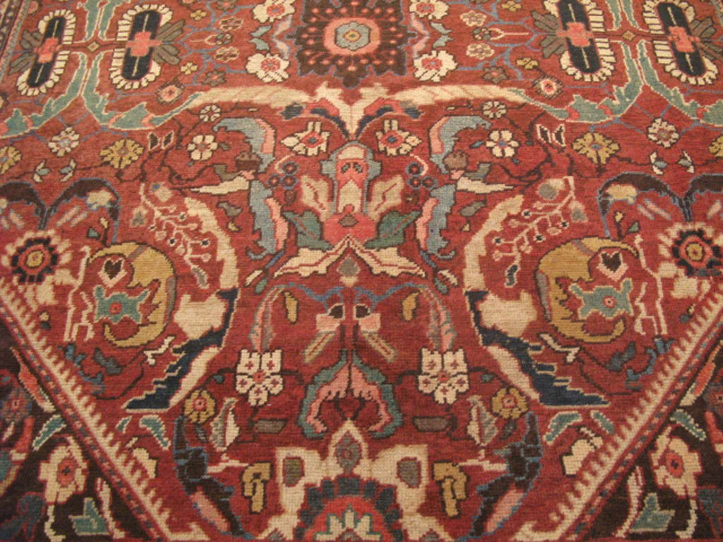 8' 8" x 12' 7" Vintage Sultanabad Rug image 6