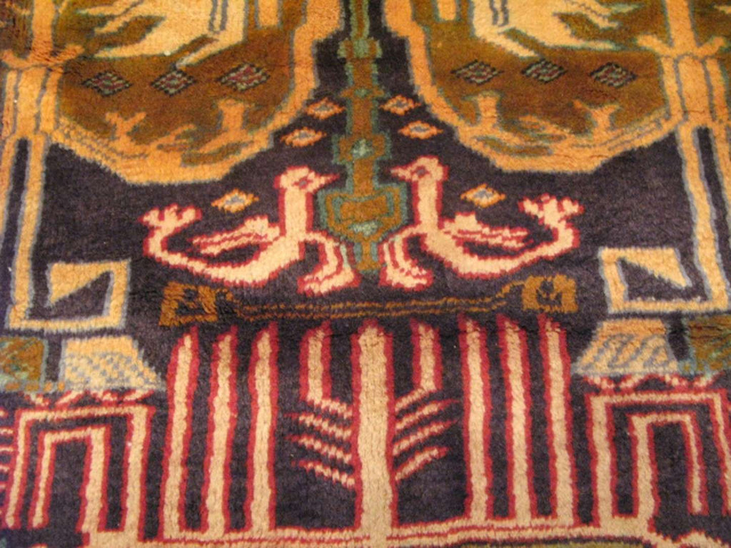 5' 2" x 10' 5" Persian Karabagh Rug image 3