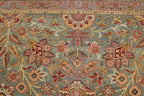 8' 1" x 10' 3" India Agra Rug image 10