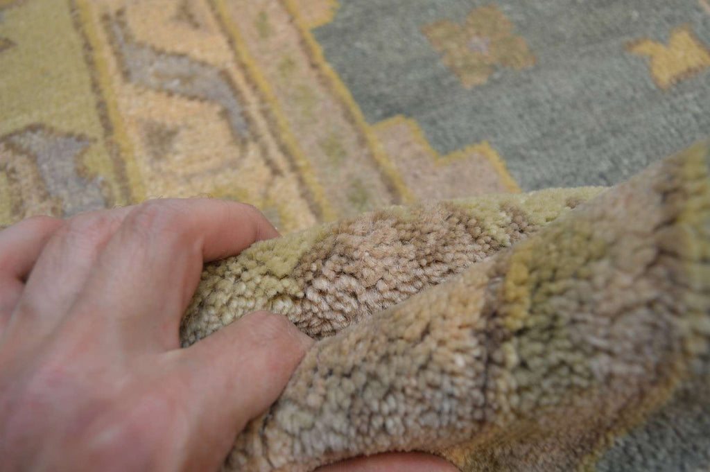 8' 1" x 9' 8" India Oushak Rug image 11
