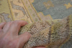 8' 1" x 9' 8" India Oushak Rug image 11