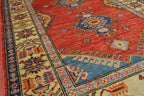 3' 5" x 5' 4" Pakistan Kazak Rug image 9