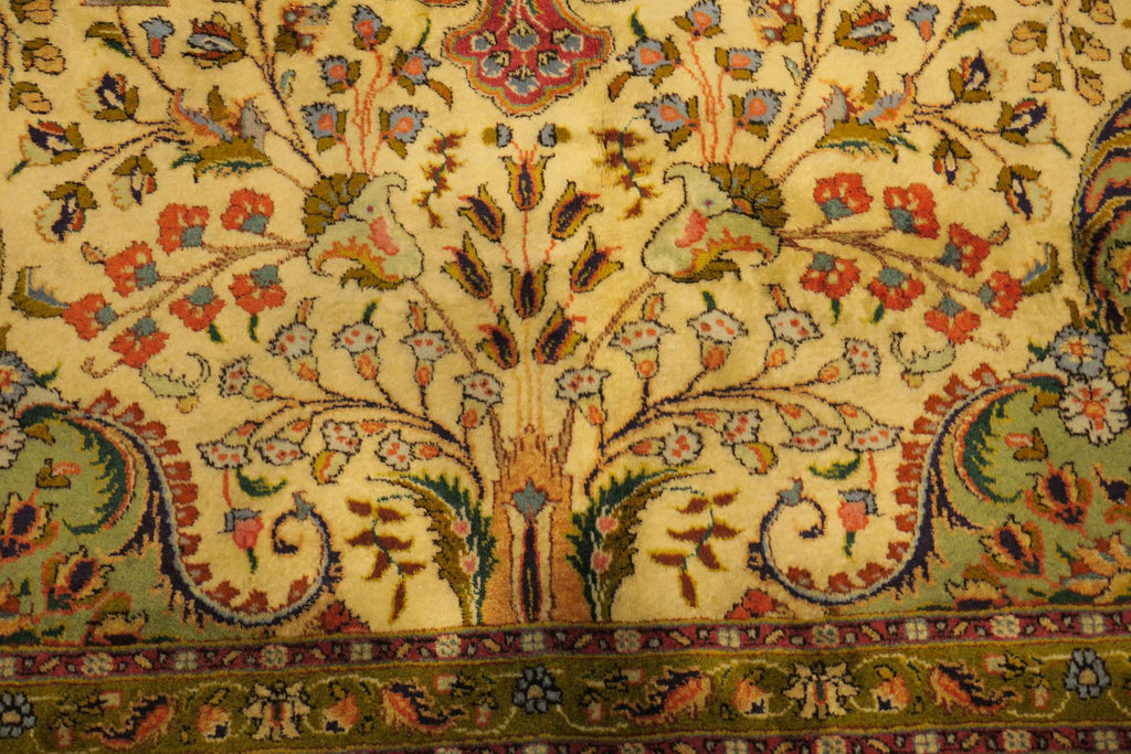 6' 9" x 10' 1" Persian Tabriz Rug image 11
