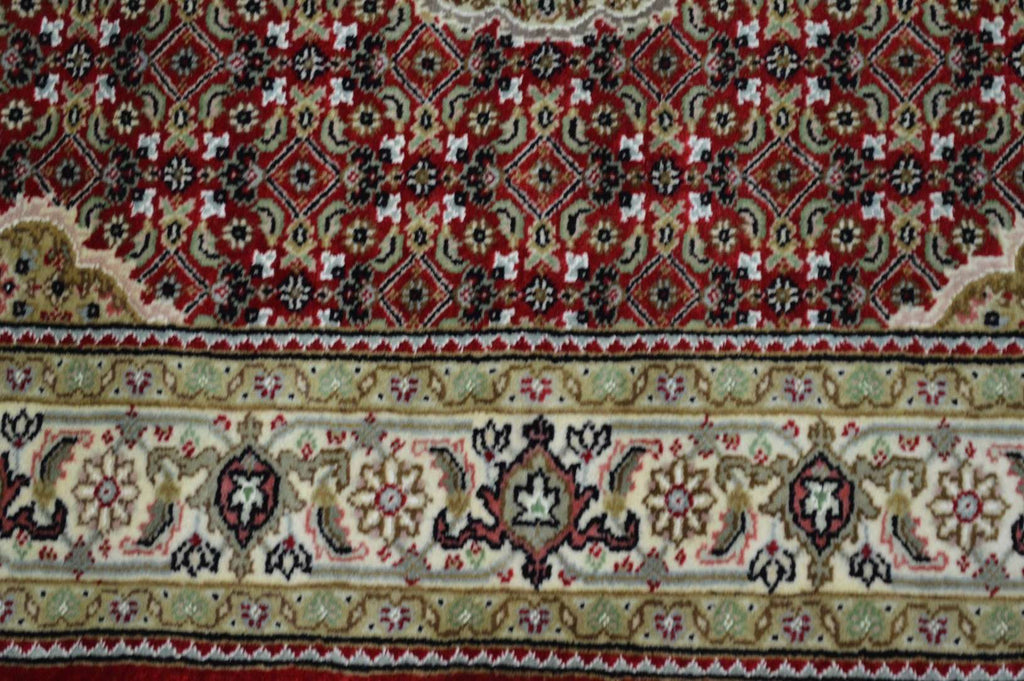 4' 0" x 6' 2" India Tabriz Rug image 9