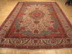 8' 0" x 11' 8" Persian Tabriz Rug image 1