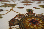 8' 4" x 8' 4" India Tabriz Round Rug image 1