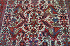 7' 4" x 8' 8" Persian Heriz Rug image 2