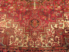 7' 3" x 10' 4" Persian Heriz Rug image 9