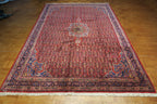6' 10" x 9' 9" Vintage Bijar Rug image 2