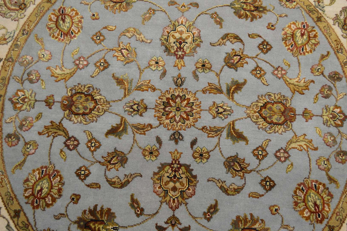 5' 2" x 5' 2" India Jaipur Round Rug image 4