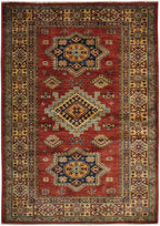 3' 5" x 4' 10" Pakistan Kazak Rug image 0