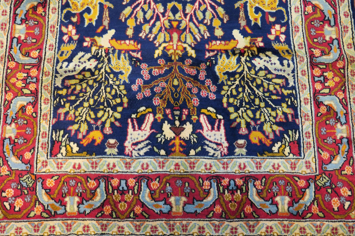 3' 5" x 5' 2" Persian Kerman Rug image 2