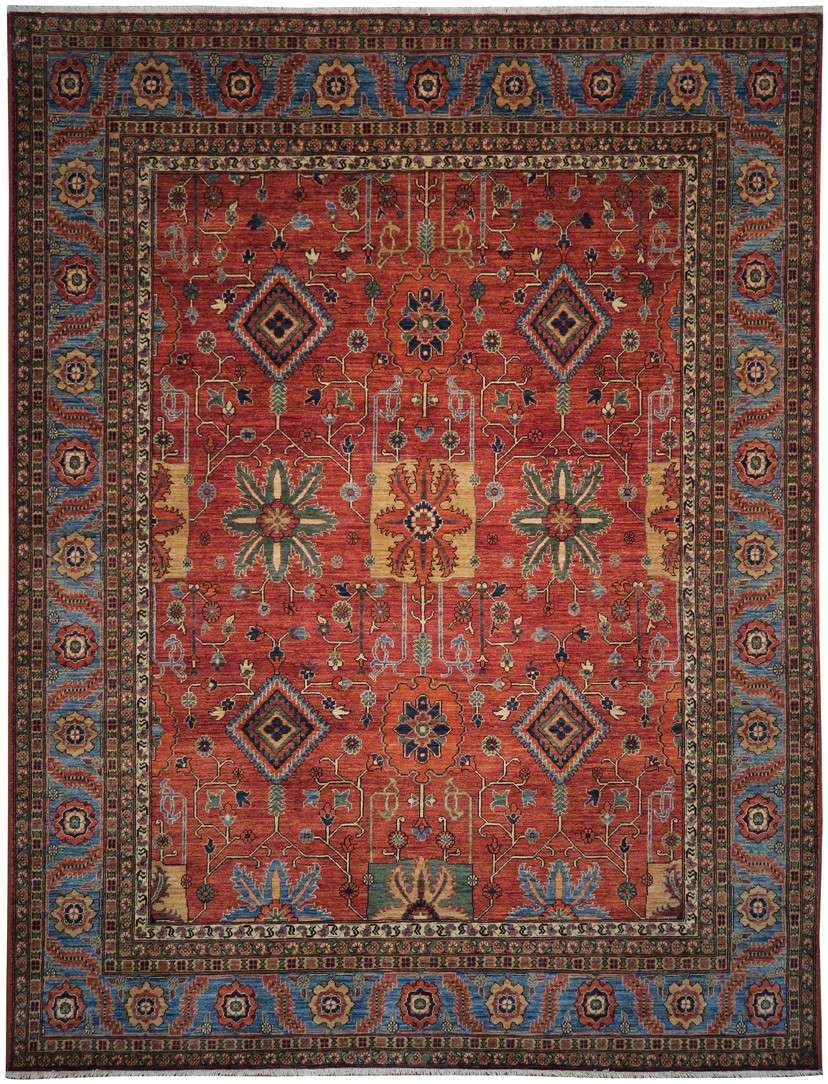 8' 3" x 10' 8" Pakistan Serapi Rug image 0