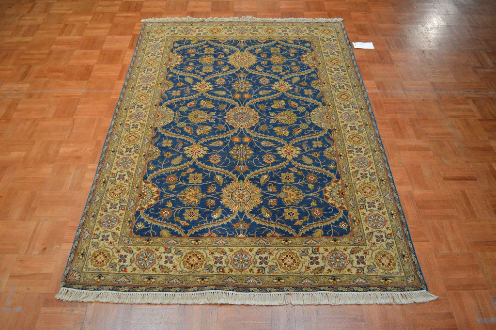4' 2" x 6' 0" India Agra Rug image 1