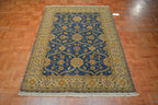 4' 2" x 6' 0" India Agra Rug image 1