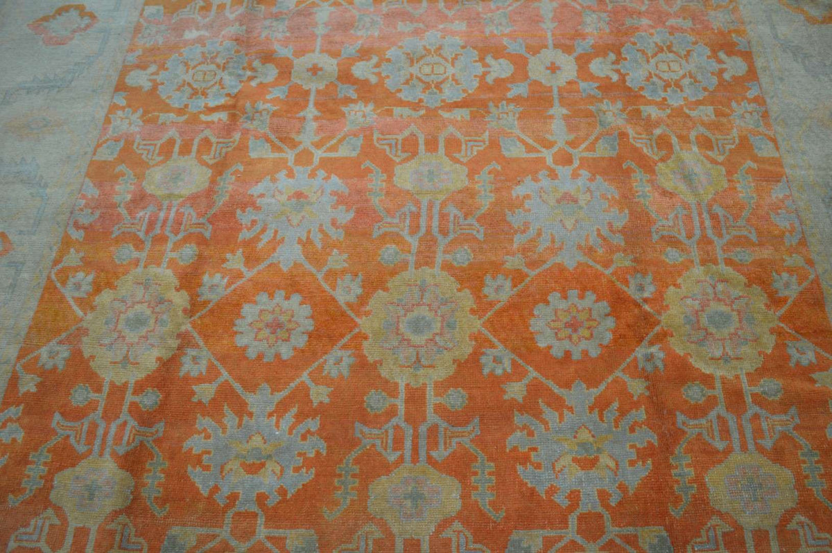 8' 9" x 10' 4" Turkish Oushak Rug image 6
