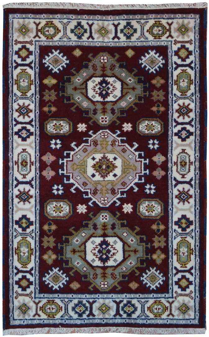 3' 0" x 5' 0" India Kazak Rug image 0