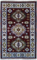 3' 0" x 5' 0" India Kazak Rug image 0