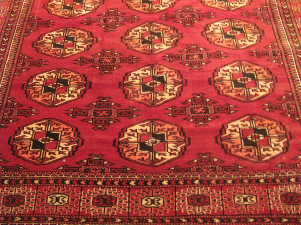 5' 1" x 7' 3" Persian Turkmen Rug image 2