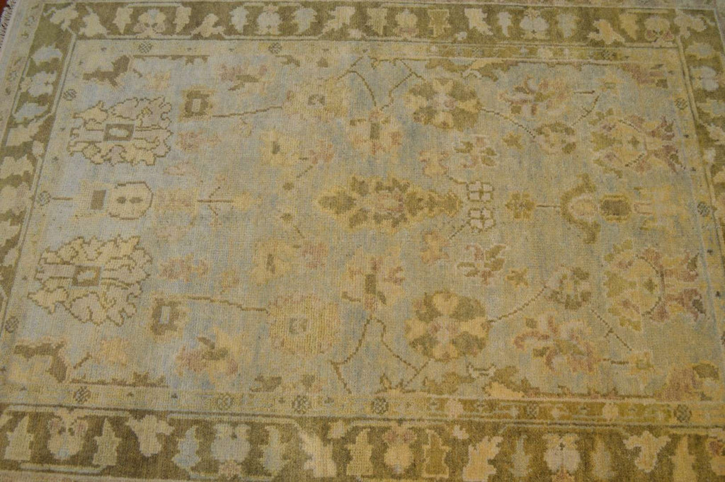4' 1" x 6' 0" India Oushak Rug image 6