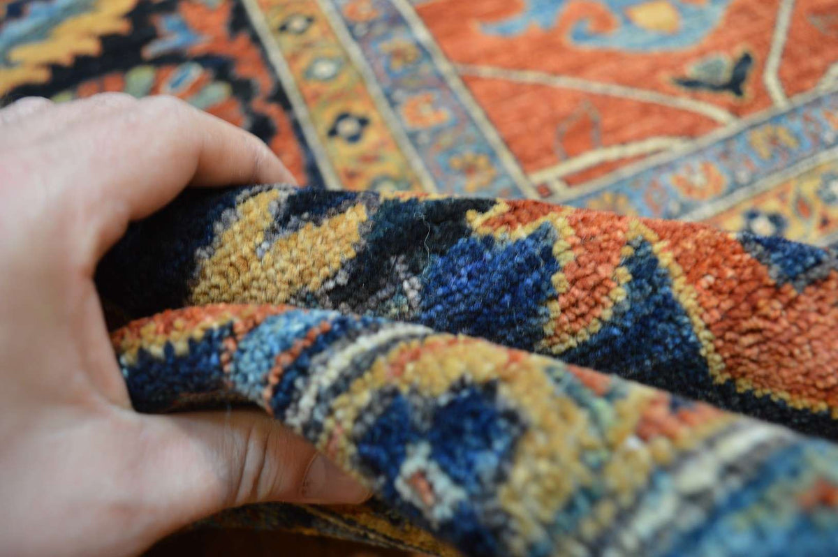 9' 2" x 12' 2" Pakistan Serapi Rug image 11