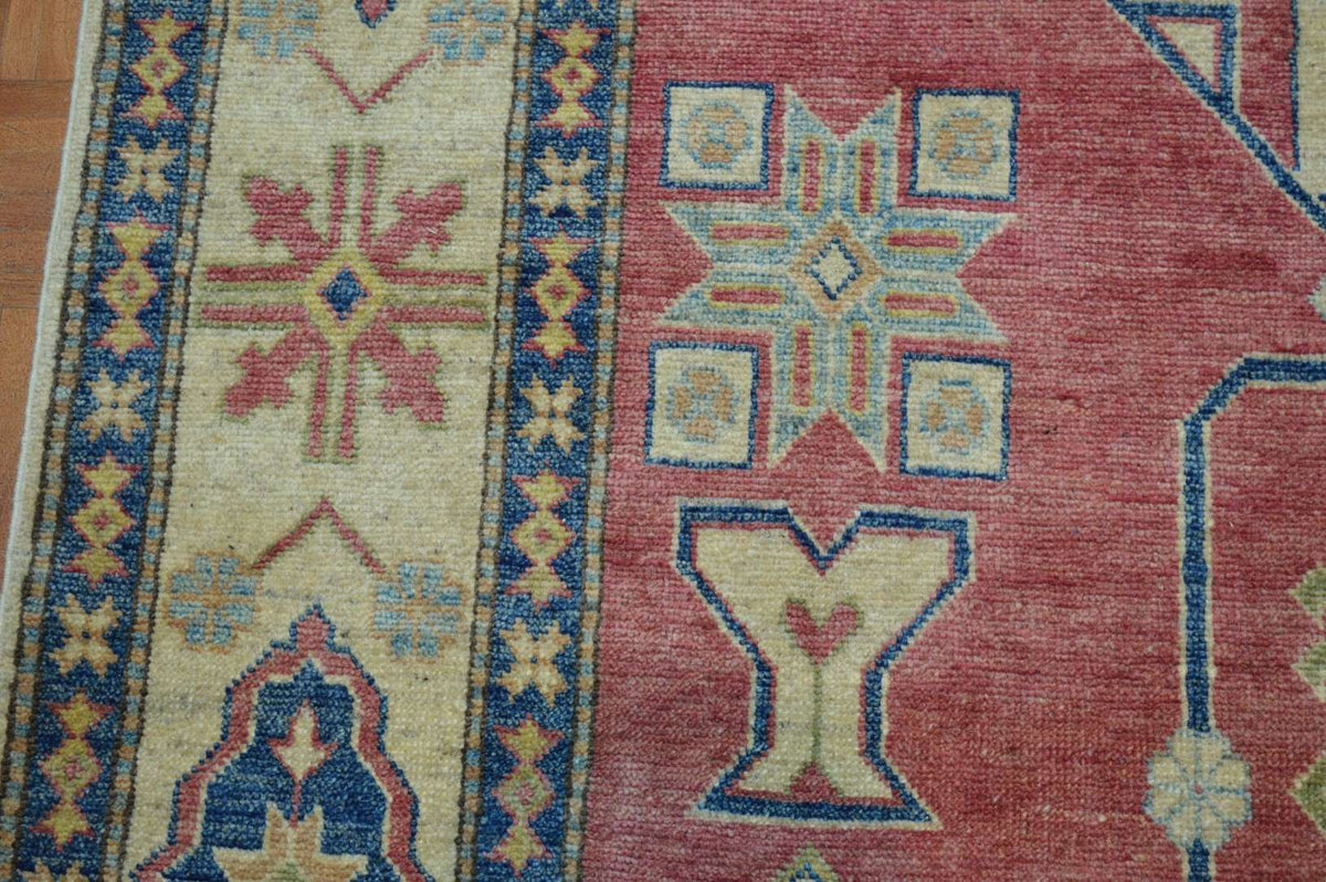 6' 3" x 8' 8" Pakistan Kazak Rug image 7