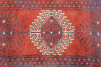 6' 4" x 9' 1" Persian Turkeman Rug image 8