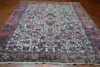 8' 3" x 11' 7" Persian Heriz Rug image 1