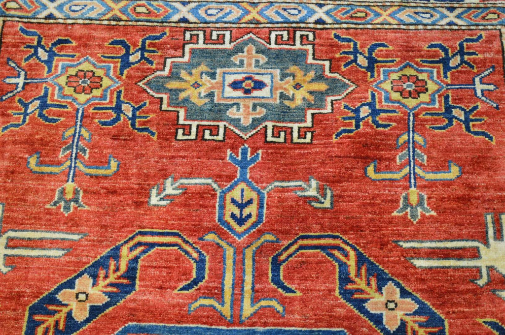 4' 3" x 7' 0" Pakistan Kazak Rug image 5
