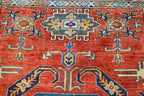 4' 3" x 7' 0" Pakistan Kazak Rug image 5