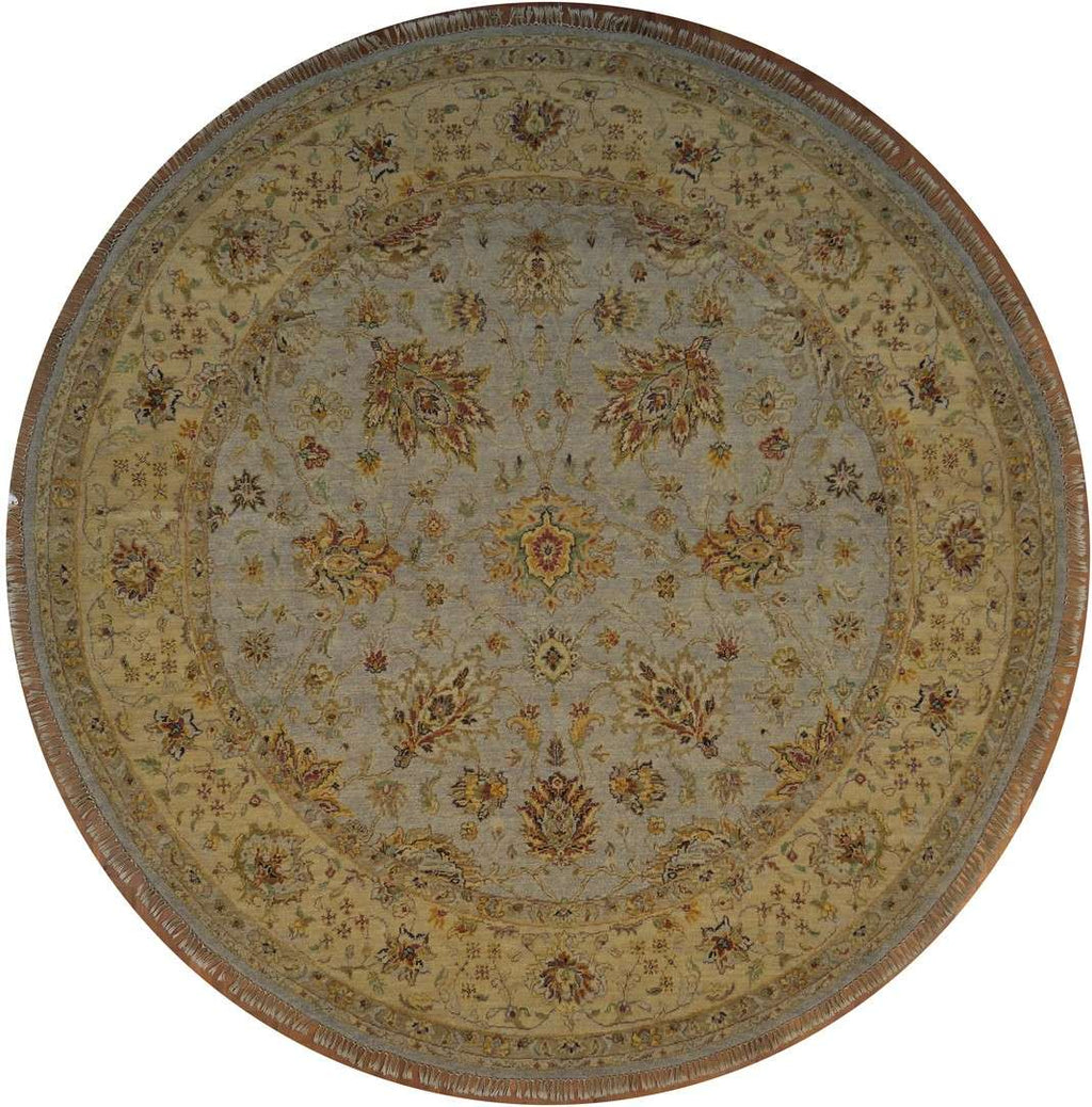 7' 8" x 8' 0" India Sultanabad Round Rug image 0
