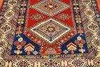 4' 2" x 6' 4" Pakistan Shirvan Rug image 4
