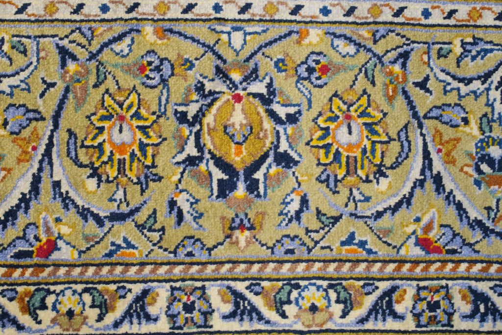 4' 7" x 7' 2" Persian Kashan Rug image 10