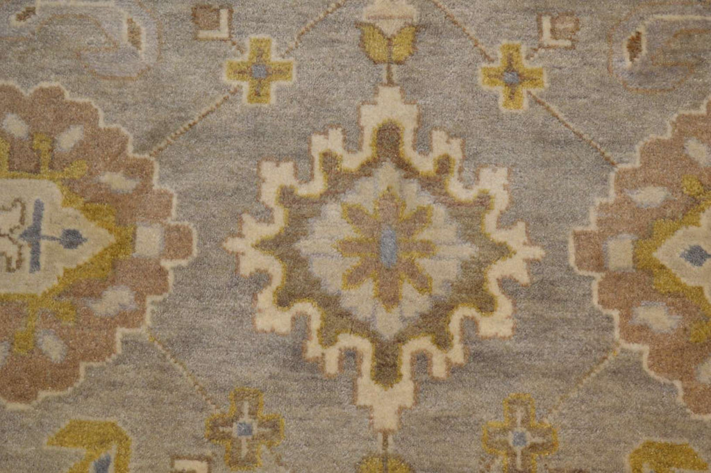 9' 2" x 12' 1" India Oushak Rug image 7