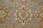 9' 2" x 12' 1" India Oushak Rug image 7