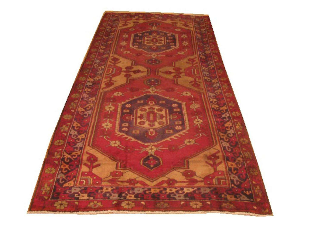 4' 8" x 10' 4" Vintage Mehraban Runner image 0