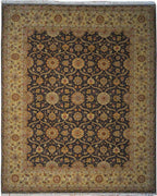 8' 2" x 9' 9" India Agra Rug image 0